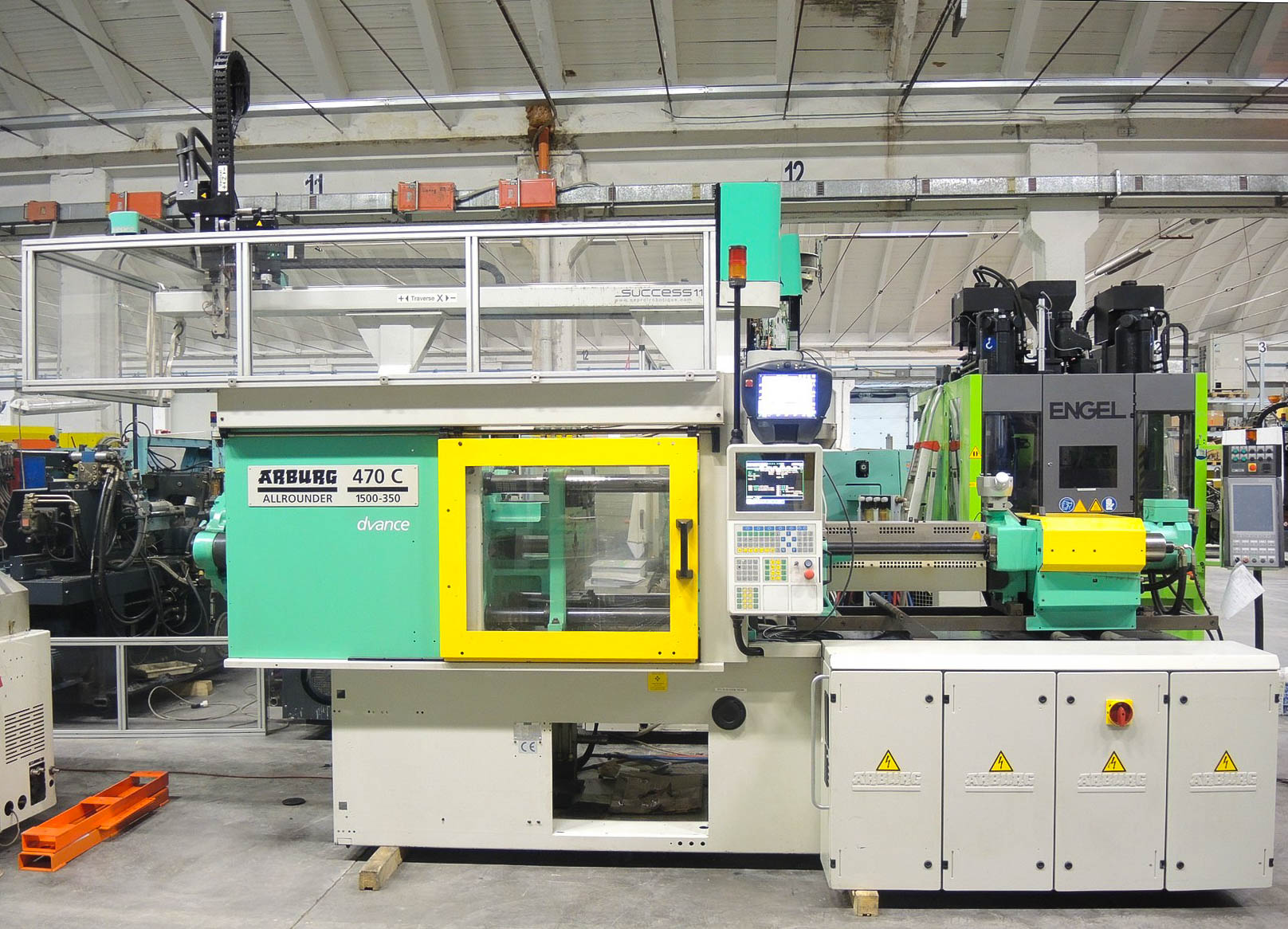 ARBURG 470 C 1500 - 350 ADV 150t injection molding machine (2006) id10822